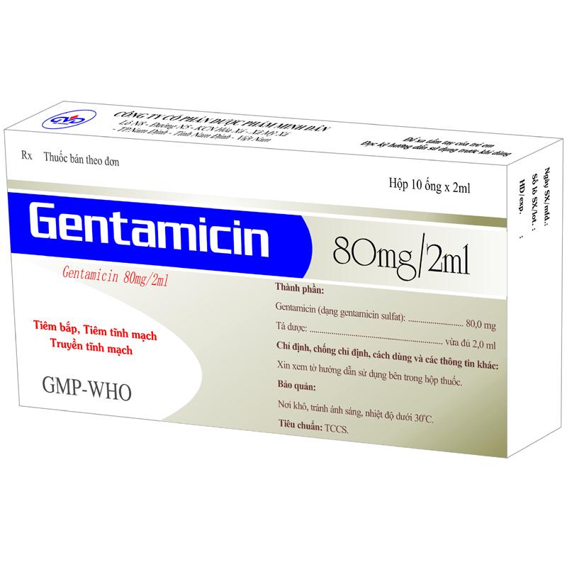 Gentamycin 80mg/2ml